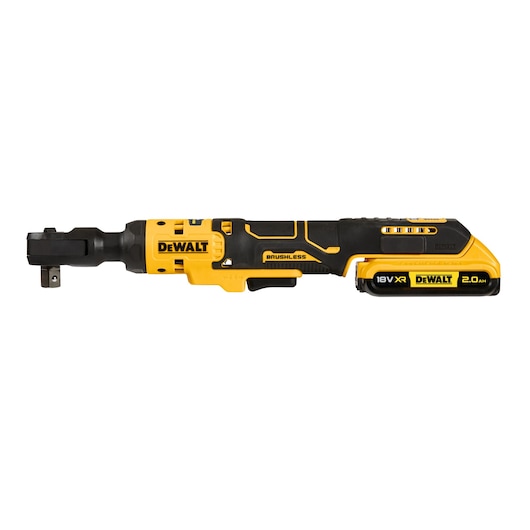 Llave de Carraca sin escobillas XR 18V 1/2'' con 1 batería Li-Ion 2Ah