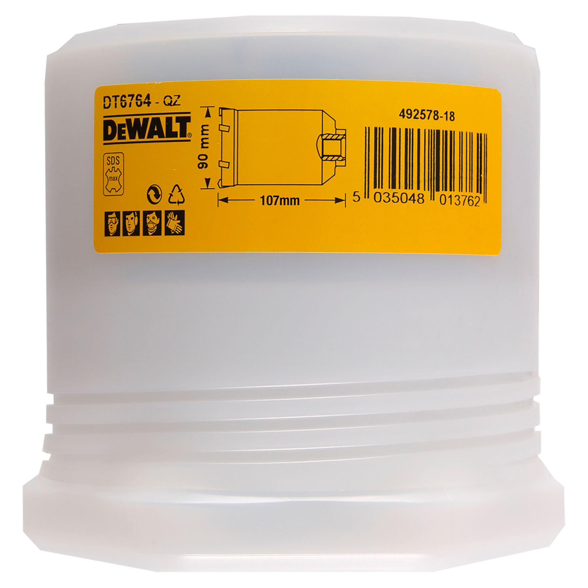 Dewalt DT4965-QZ Foret Métal au Cobalt HSS-CO 10,5 x 133 x 87 mm Argent 